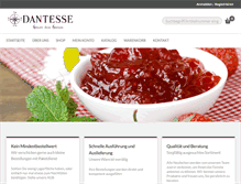 Tablet Screenshot of dantesse.com